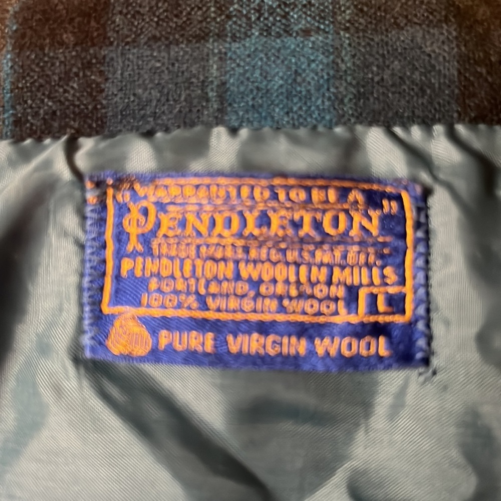 Vintage Pendleton Work Shirt Large - image 3
